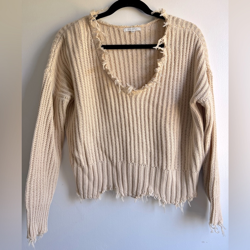 Z Supply cropped sweater